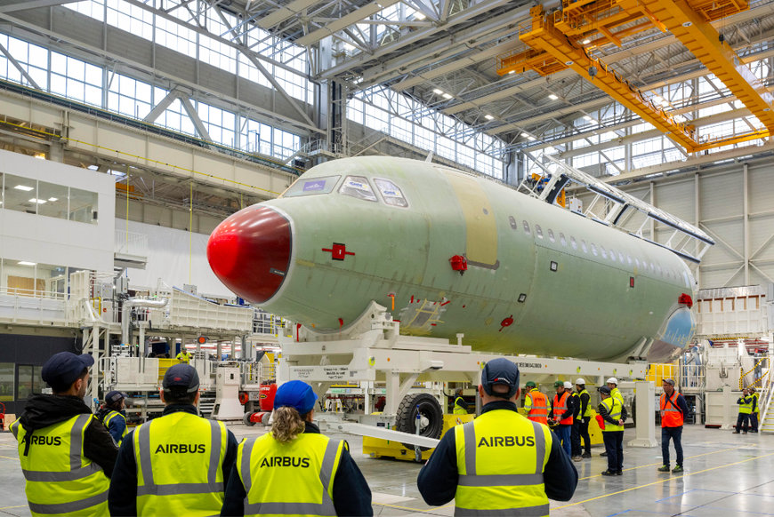 AIRBUS INAUGURATES NEW TOULOUSE A320 FAMILY FINAL ASSEMBLY LINE
